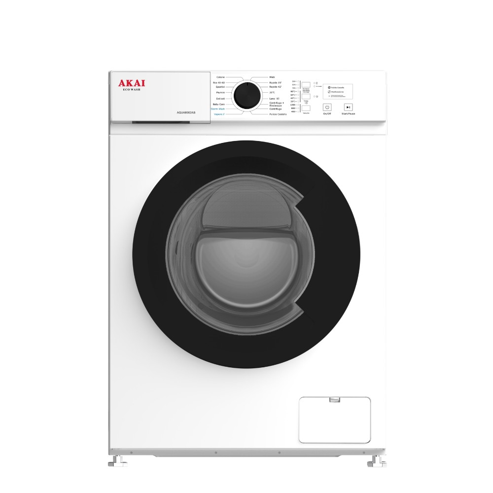 AKAI CARICO FRONTALE AQUA8052AS lavatrice 8kg 1200 giri Motore